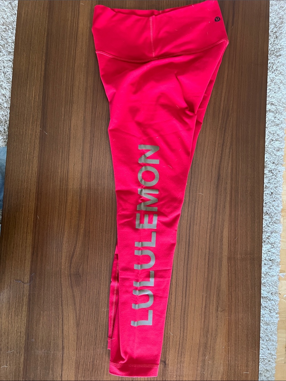 lululemon athletica women’s Red limited edition Chinese NY leggings